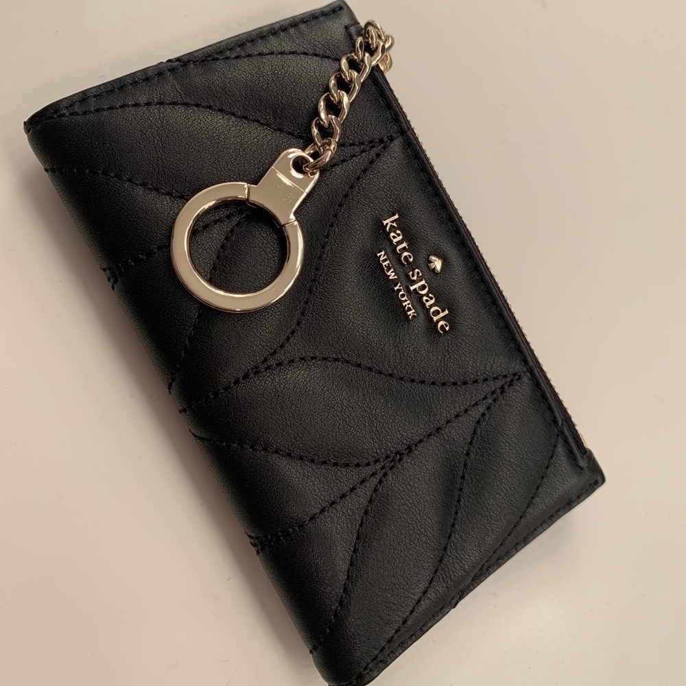 Kate Spade card wallet keychain